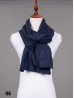 Long Rib Knitted Scarf